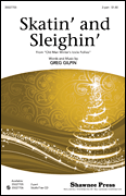 Skatin' and Sleighin Two-Part choral sheet music cover
